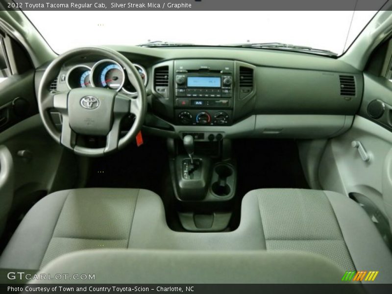 Silver Streak Mica / Graphite 2012 Toyota Tacoma Regular Cab