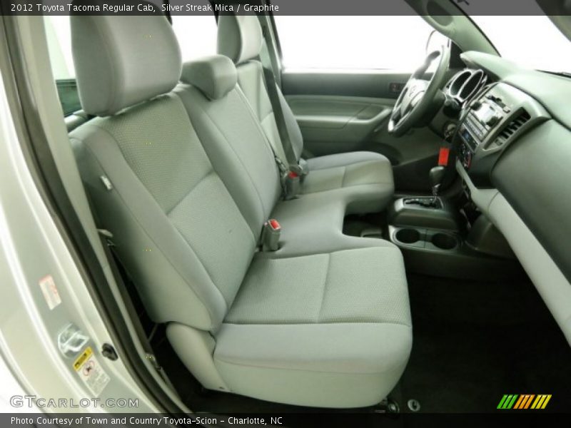 Silver Streak Mica / Graphite 2012 Toyota Tacoma Regular Cab