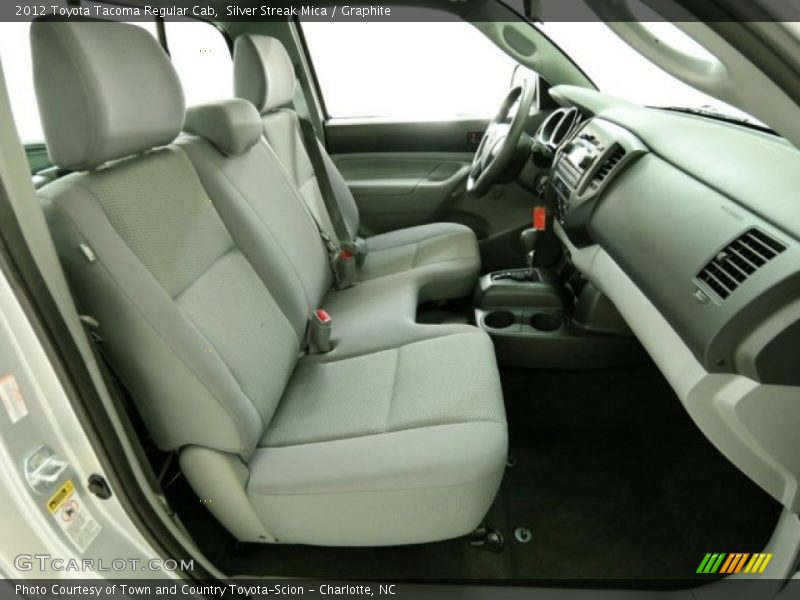 Silver Streak Mica / Graphite 2012 Toyota Tacoma Regular Cab