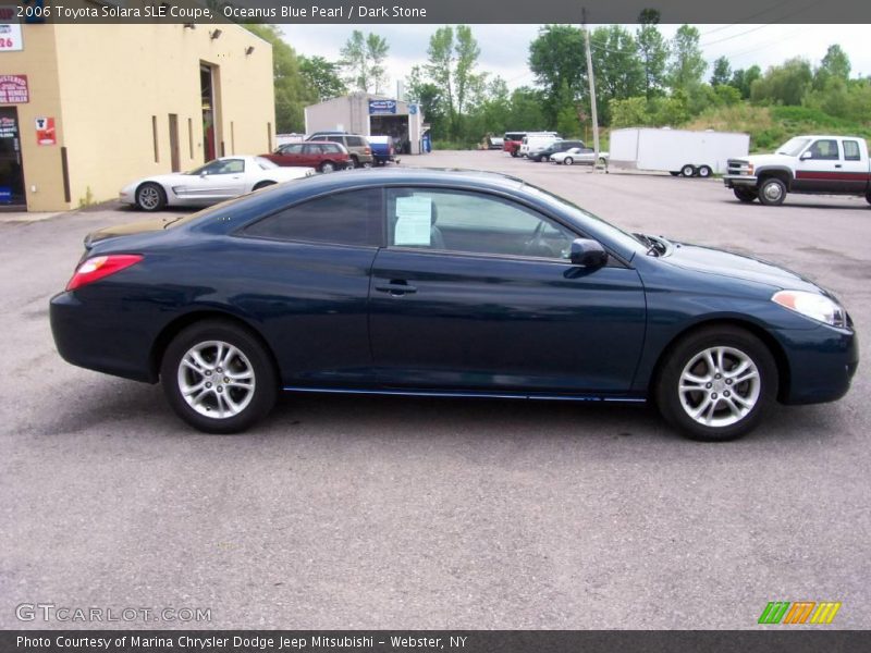 Oceanus Blue Pearl / Dark Stone 2006 Toyota Solara SLE Coupe