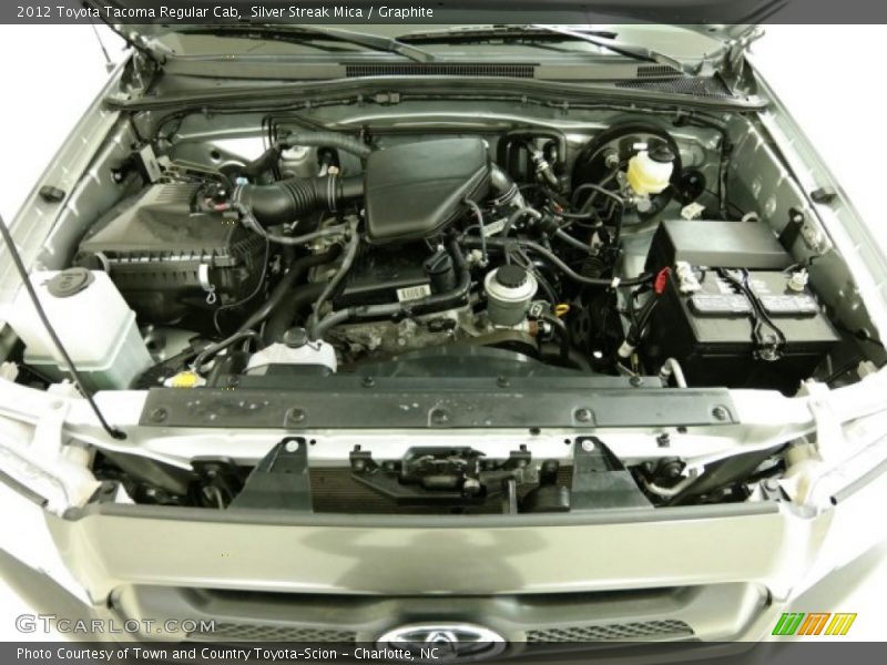 Silver Streak Mica / Graphite 2012 Toyota Tacoma Regular Cab