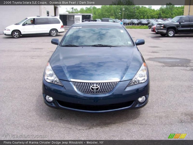 Oceanus Blue Pearl / Dark Stone 2006 Toyota Solara SLE Coupe