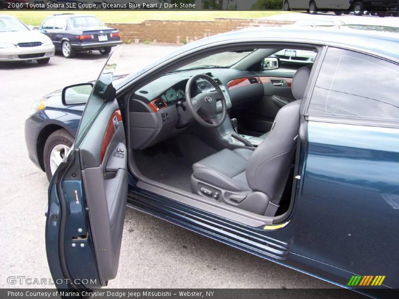 Oceanus Blue Pearl / Dark Stone 2006 Toyota Solara SLE Coupe