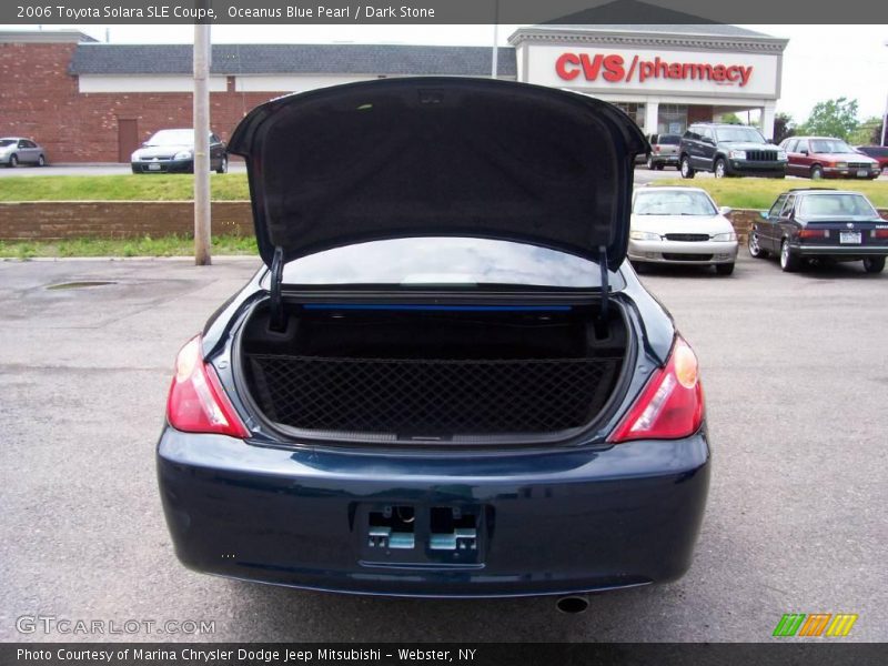 Oceanus Blue Pearl / Dark Stone 2006 Toyota Solara SLE Coupe