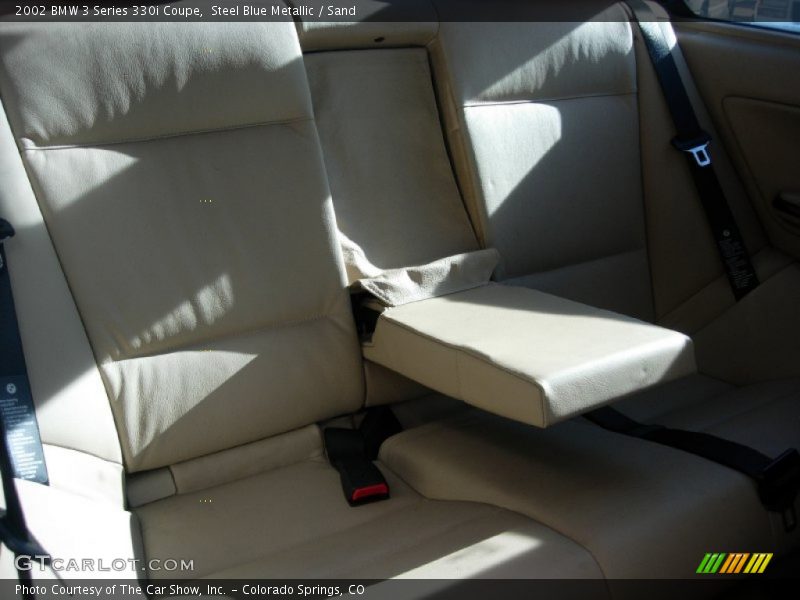 Steel Blue Metallic / Sand 2002 BMW 3 Series 330i Coupe