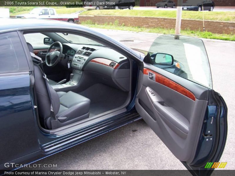 Oceanus Blue Pearl / Dark Stone 2006 Toyota Solara SLE Coupe