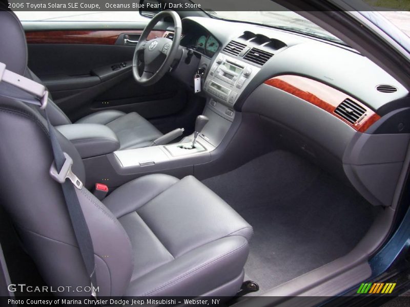 Oceanus Blue Pearl / Dark Stone 2006 Toyota Solara SLE Coupe