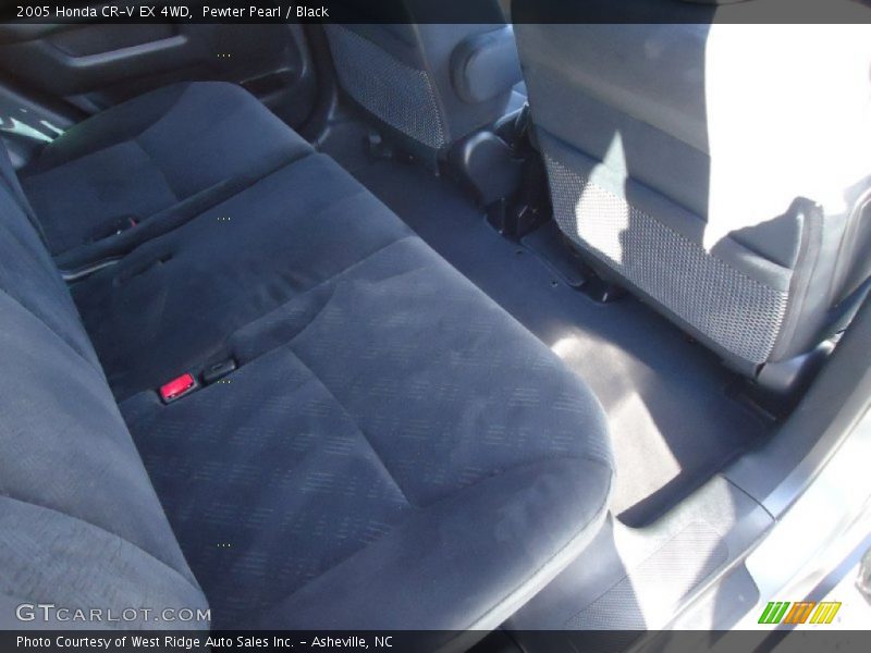 Pewter Pearl / Black 2005 Honda CR-V EX 4WD