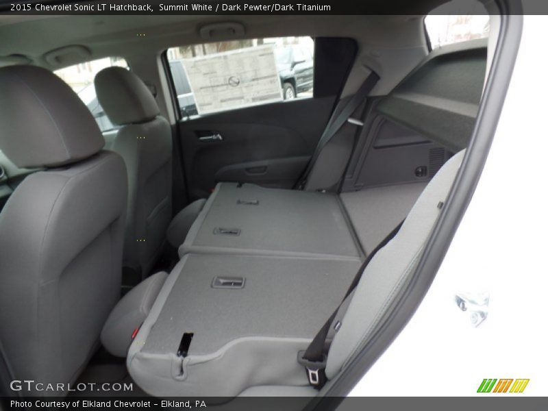 Summit White / Dark Pewter/Dark Titanium 2015 Chevrolet Sonic LT Hatchback