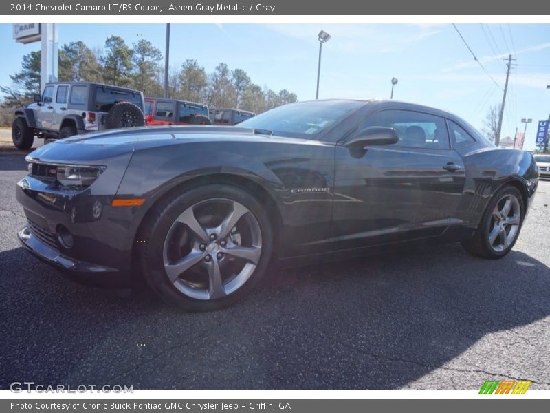 Ashen Gray Metallic / Gray 2014 Chevrolet Camaro LT/RS Coupe