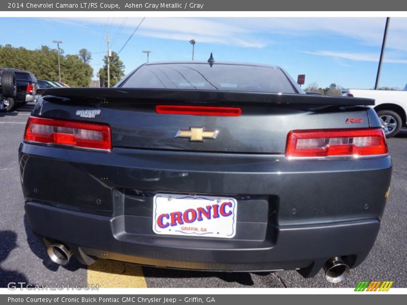 Ashen Gray Metallic / Gray 2014 Chevrolet Camaro LT/RS Coupe