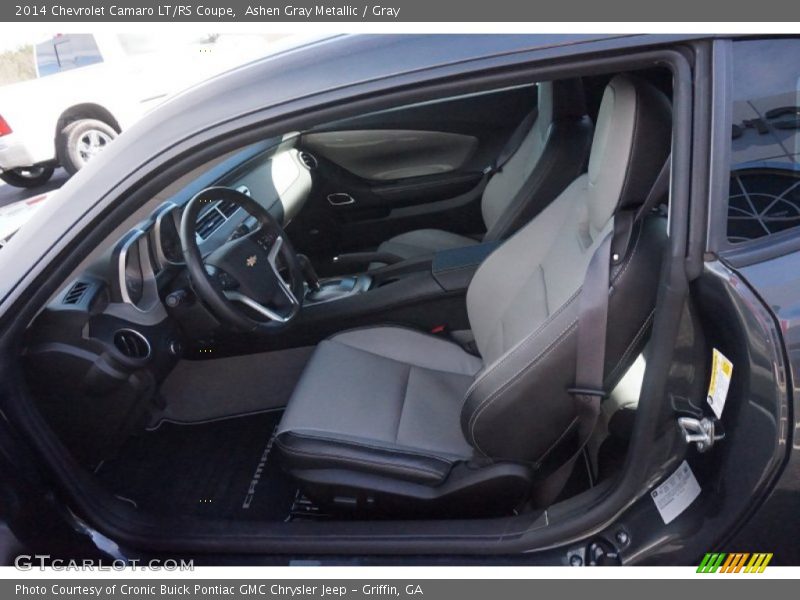 Ashen Gray Metallic / Gray 2014 Chevrolet Camaro LT/RS Coupe