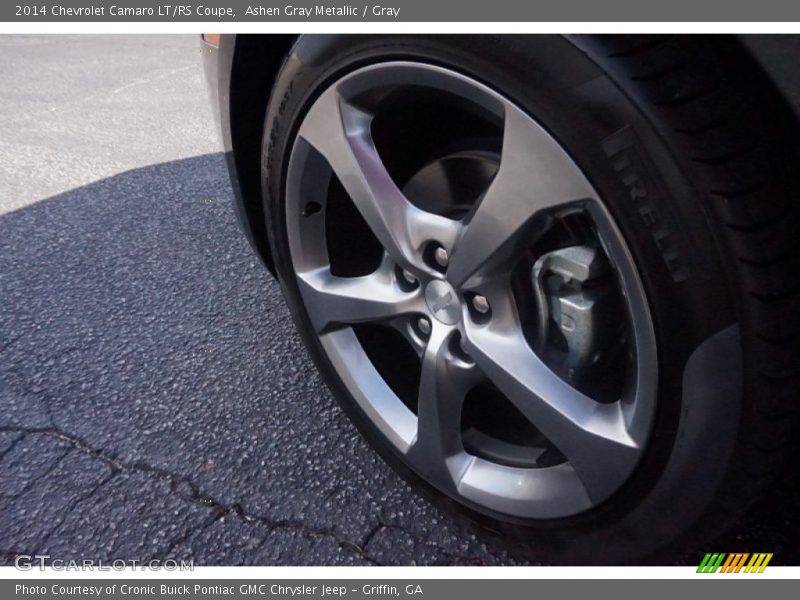 Ashen Gray Metallic / Gray 2014 Chevrolet Camaro LT/RS Coupe