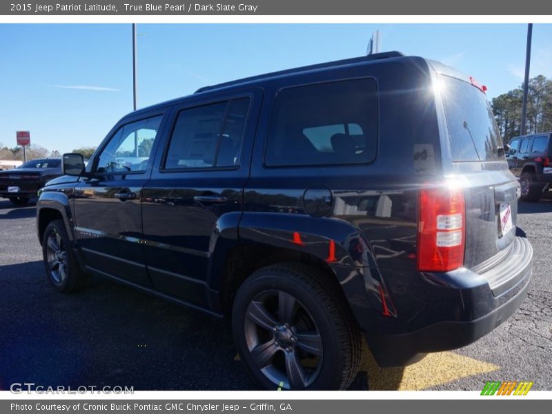 True Blue Pearl / Dark Slate Gray 2015 Jeep Patriot Latitude