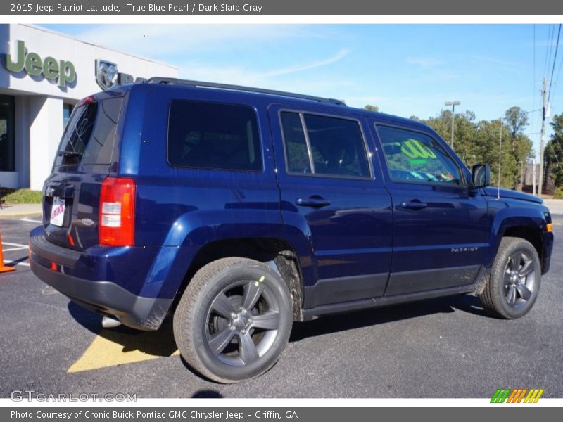 True Blue Pearl / Dark Slate Gray 2015 Jeep Patriot Latitude