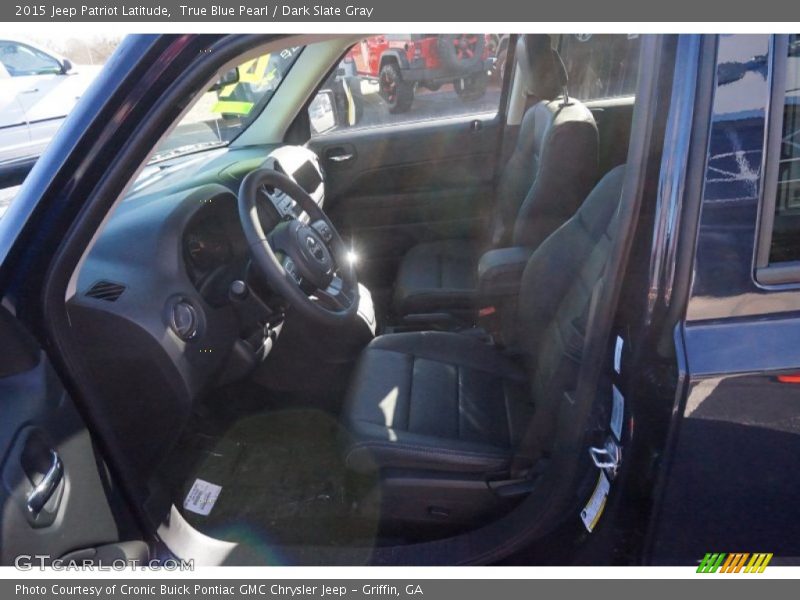 True Blue Pearl / Dark Slate Gray 2015 Jeep Patriot Latitude