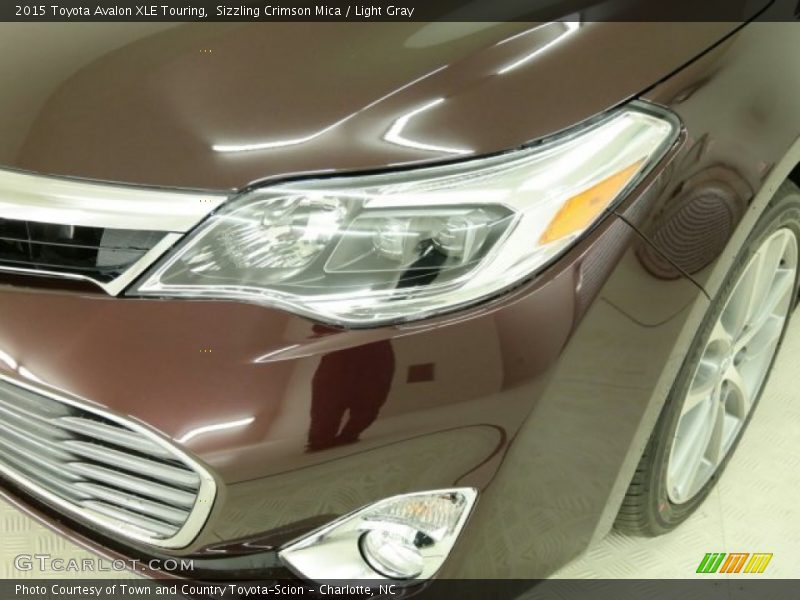 Sizzling Crimson Mica / Light Gray 2015 Toyota Avalon XLE Touring