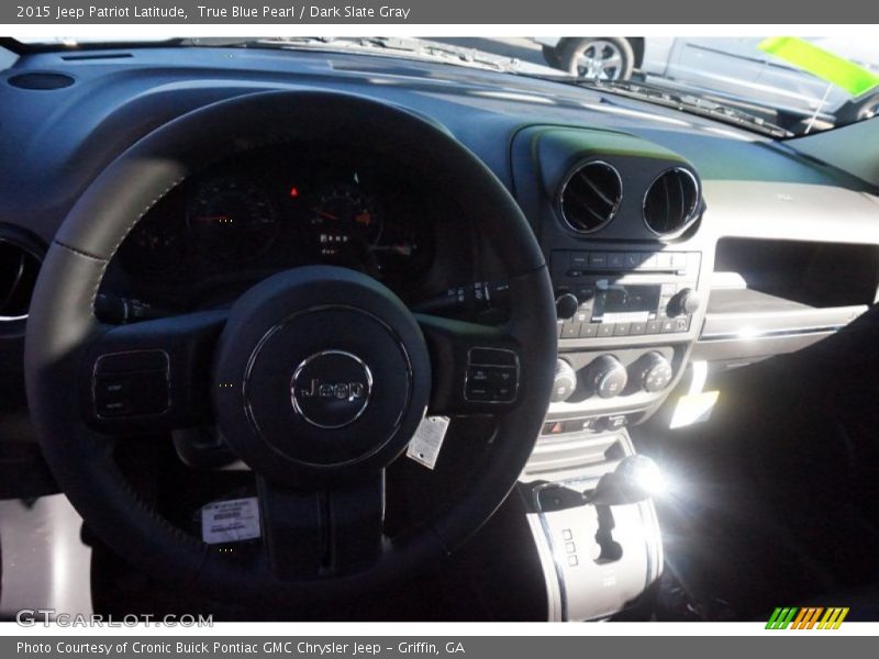 True Blue Pearl / Dark Slate Gray 2015 Jeep Patriot Latitude
