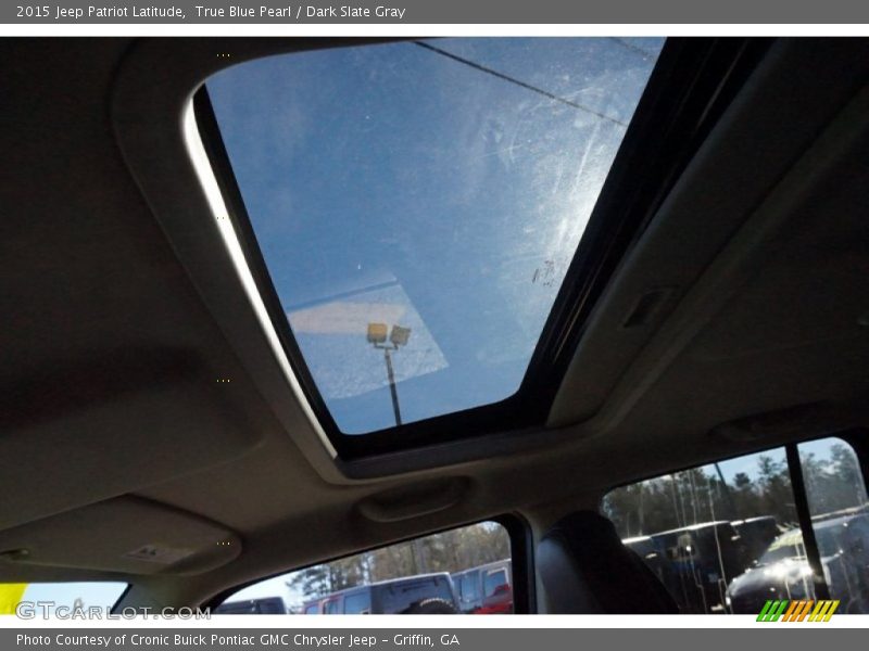 True Blue Pearl / Dark Slate Gray 2015 Jeep Patriot Latitude