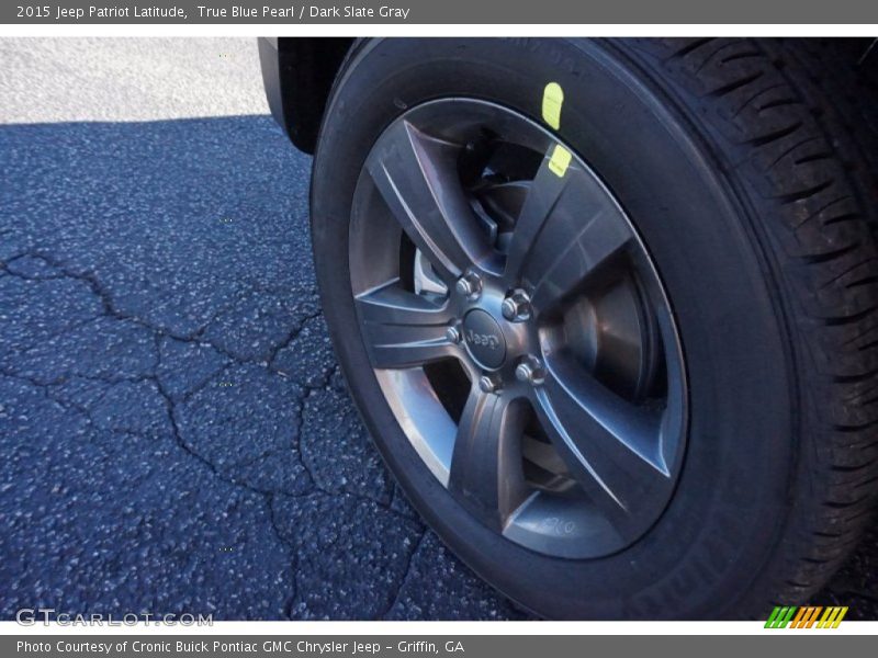 True Blue Pearl / Dark Slate Gray 2015 Jeep Patriot Latitude