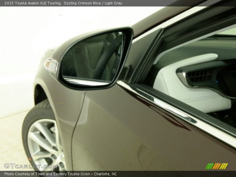 Sizzling Crimson Mica / Light Gray 2015 Toyota Avalon XLE Touring