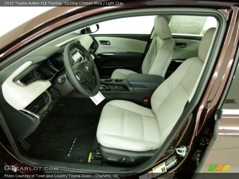 Sizzling Crimson Mica / Light Gray 2015 Toyota Avalon XLE Touring