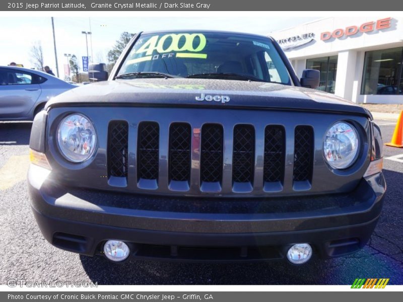 Granite Crystal Metallic / Dark Slate Gray 2015 Jeep Patriot Latitude