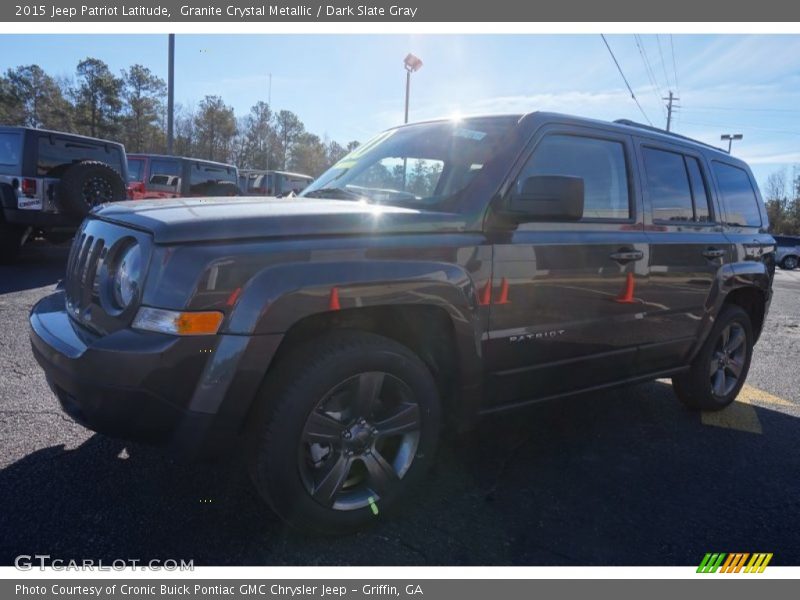 Granite Crystal Metallic / Dark Slate Gray 2015 Jeep Patriot Latitude
