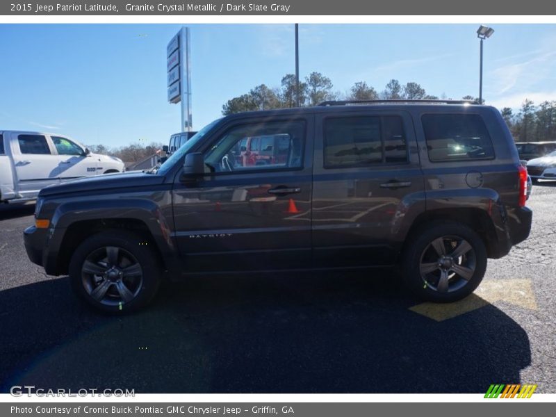 Granite Crystal Metallic / Dark Slate Gray 2015 Jeep Patriot Latitude