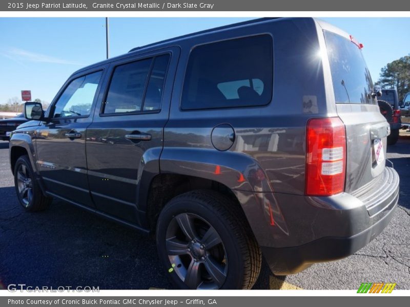 Granite Crystal Metallic / Dark Slate Gray 2015 Jeep Patriot Latitude