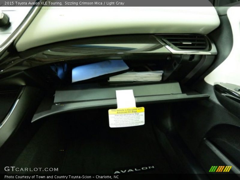 Sizzling Crimson Mica / Light Gray 2015 Toyota Avalon XLE Touring