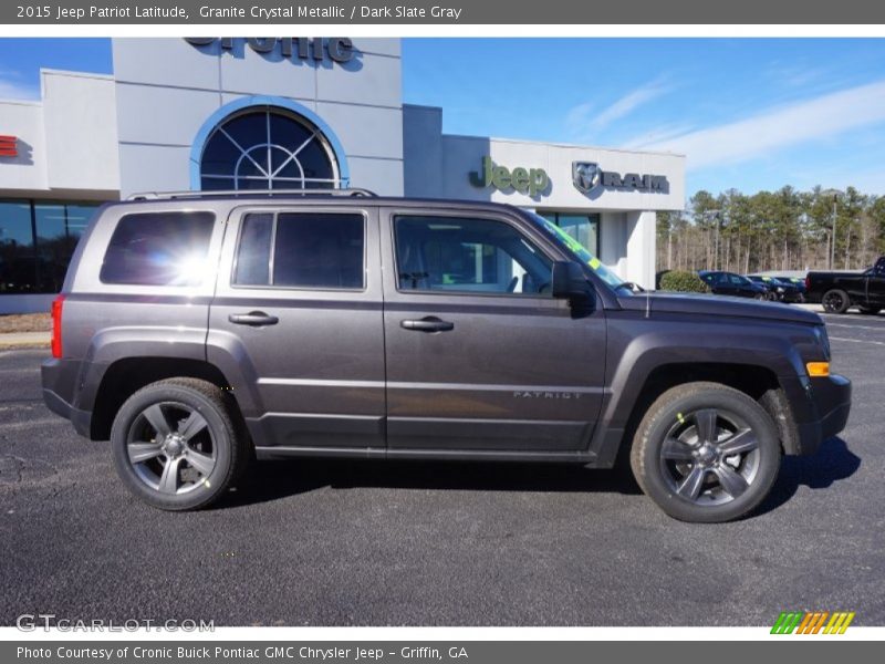 Granite Crystal Metallic / Dark Slate Gray 2015 Jeep Patriot Latitude