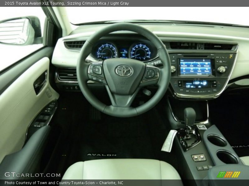 Sizzling Crimson Mica / Light Gray 2015 Toyota Avalon XLE Touring