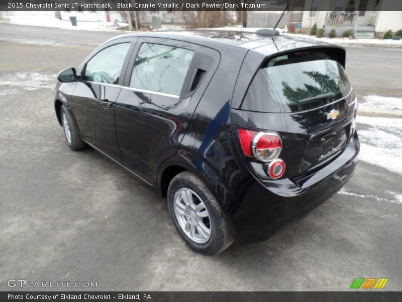 Black Granite Metallic / Dark Pewter/Dark Titanium 2015 Chevrolet Sonic LT Hatchback