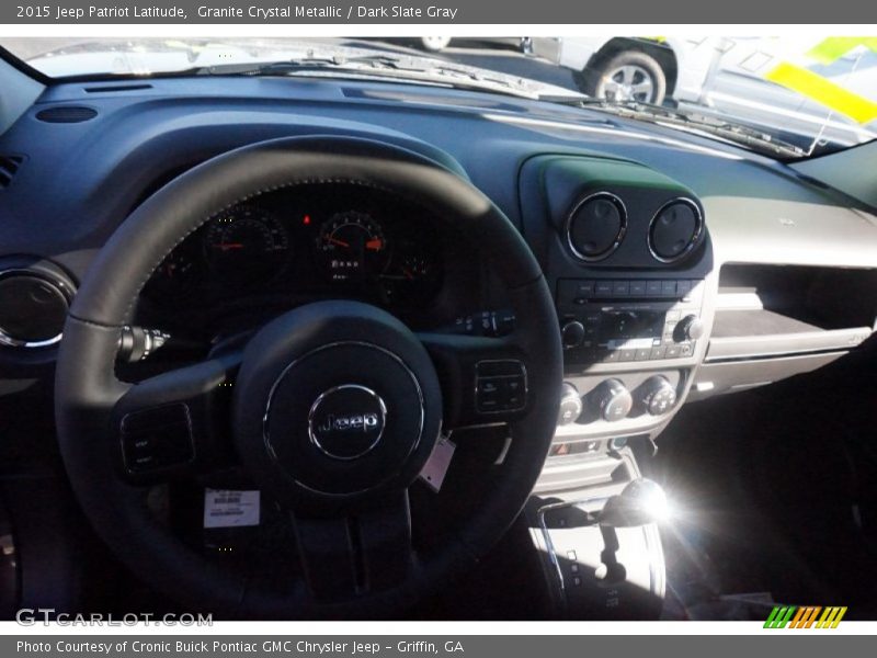Granite Crystal Metallic / Dark Slate Gray 2015 Jeep Patriot Latitude