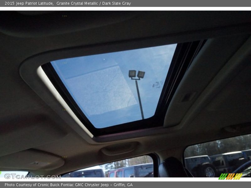 Granite Crystal Metallic / Dark Slate Gray 2015 Jeep Patriot Latitude