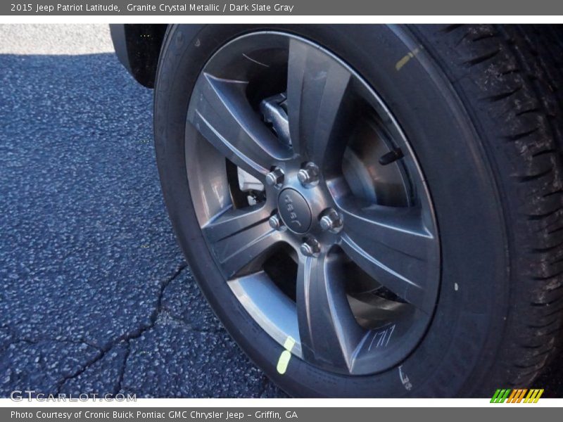 Granite Crystal Metallic / Dark Slate Gray 2015 Jeep Patriot Latitude