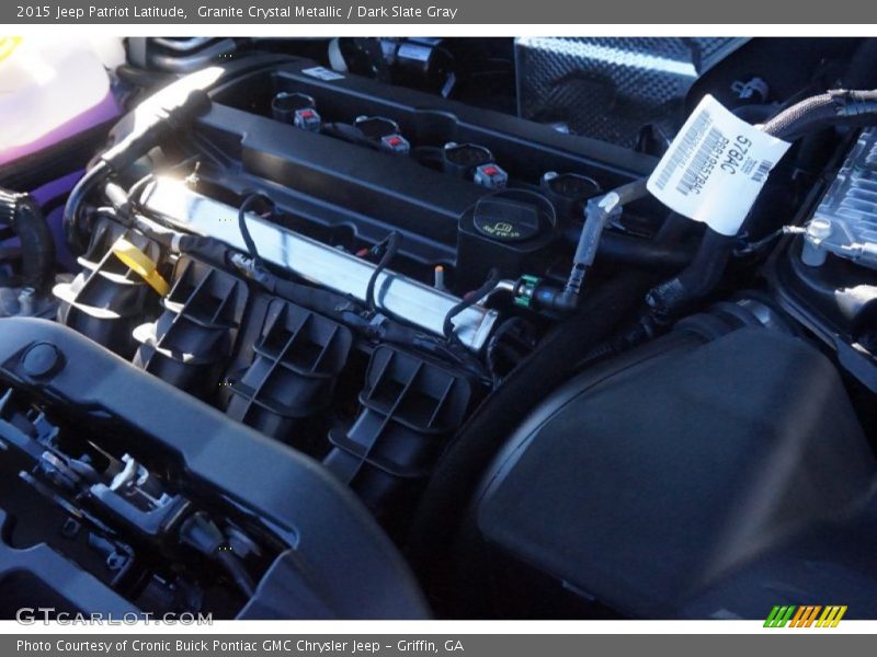 Granite Crystal Metallic / Dark Slate Gray 2015 Jeep Patriot Latitude
