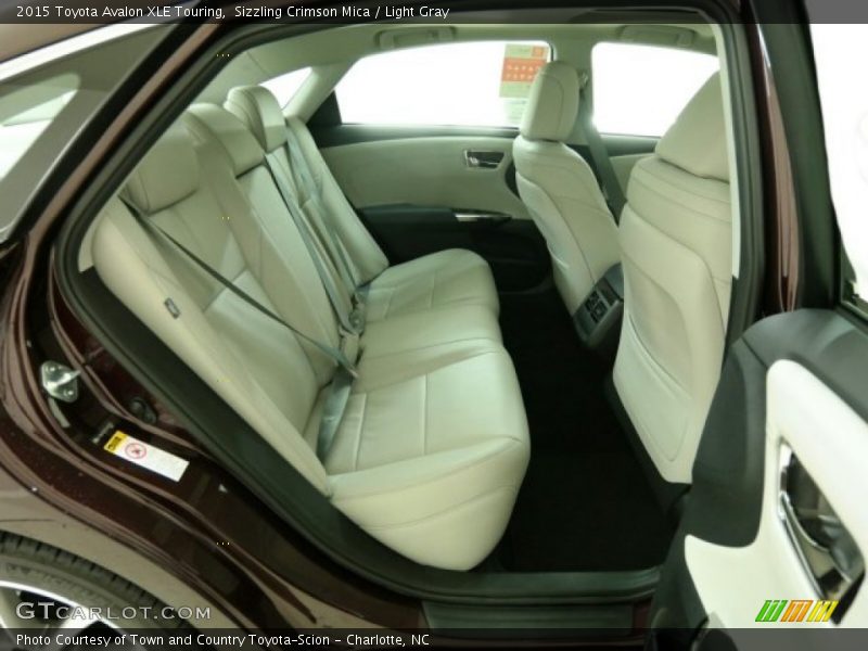 Sizzling Crimson Mica / Light Gray 2015 Toyota Avalon XLE Touring