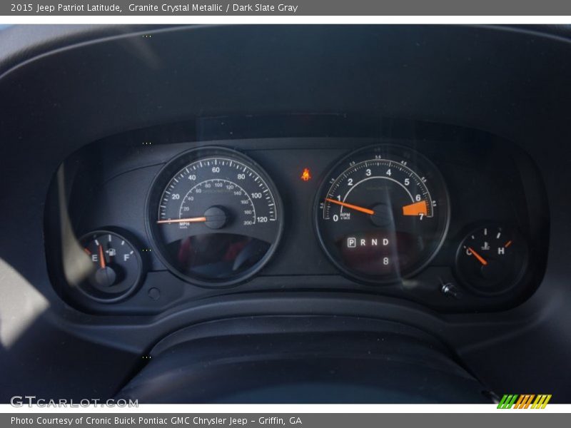 Granite Crystal Metallic / Dark Slate Gray 2015 Jeep Patriot Latitude