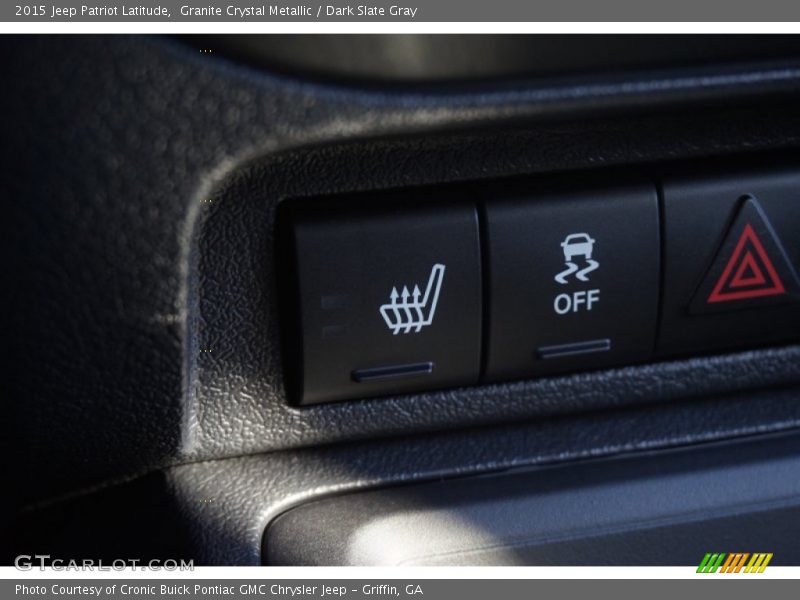 Granite Crystal Metallic / Dark Slate Gray 2015 Jeep Patriot Latitude