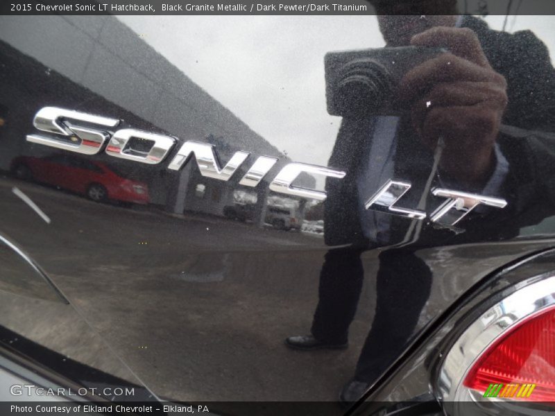Black Granite Metallic / Dark Pewter/Dark Titanium 2015 Chevrolet Sonic LT Hatchback