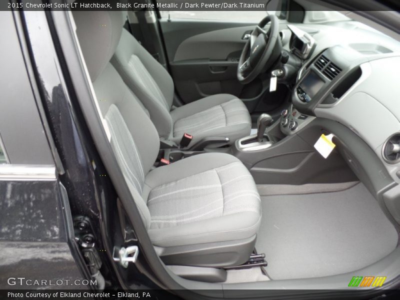 Black Granite Metallic / Dark Pewter/Dark Titanium 2015 Chevrolet Sonic LT Hatchback