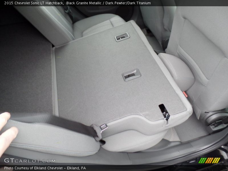 Black Granite Metallic / Dark Pewter/Dark Titanium 2015 Chevrolet Sonic LT Hatchback