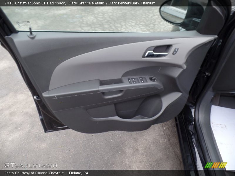 Black Granite Metallic / Dark Pewter/Dark Titanium 2015 Chevrolet Sonic LT Hatchback