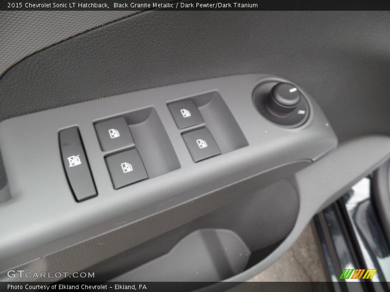 Black Granite Metallic / Dark Pewter/Dark Titanium 2015 Chevrolet Sonic LT Hatchback