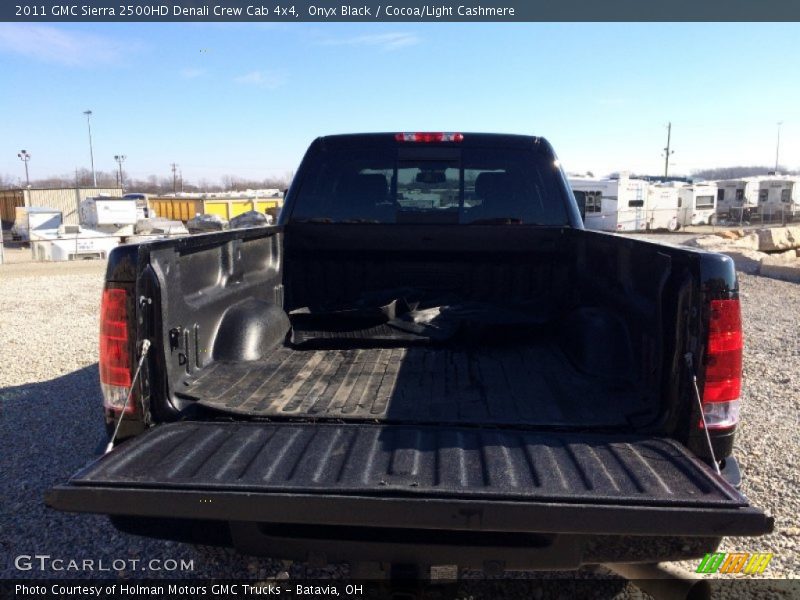 Onyx Black / Cocoa/Light Cashmere 2011 GMC Sierra 2500HD Denali Crew Cab 4x4