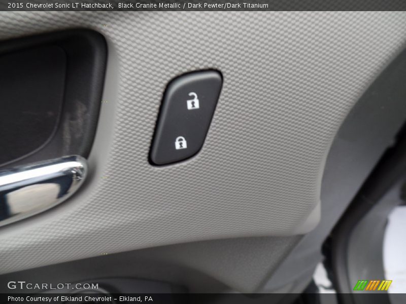 Black Granite Metallic / Dark Pewter/Dark Titanium 2015 Chevrolet Sonic LT Hatchback