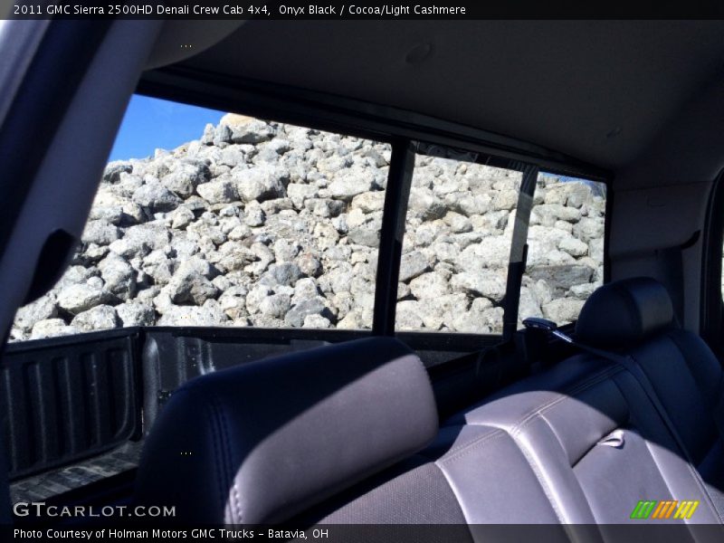Onyx Black / Cocoa/Light Cashmere 2011 GMC Sierra 2500HD Denali Crew Cab 4x4