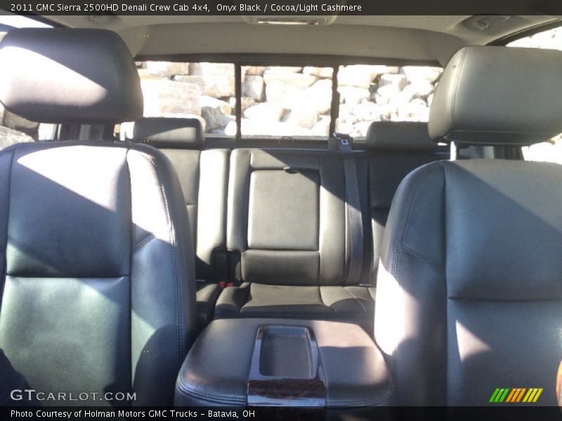 Onyx Black / Cocoa/Light Cashmere 2011 GMC Sierra 2500HD Denali Crew Cab 4x4